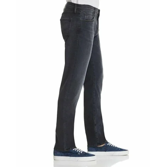 J Brand Men's Black Denim Kane Straight Slim Fit Jeans In Kurrat Size 28 - Picture 2 of 12